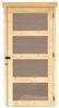 Karibu Woodfeeling Gartenhaus Schwandorf mit Anbaudach Gartenhaus aus Holz Holzhaus mit 19 mm Wandstärke inklusive Schleppdach Blockbohlenhaus mit Montagematerial Bild 4
