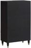 vidaXL Highboard Schwarz 60 x 33 x 100 cm Massivholz Mango 4018838 Bild 5