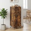 vidaXL Sideboard Geräucherte Eiche 33 x 34,5 x 90 cm Holzwerkstoff 895520 Bild 4