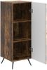 vidaXL Sideboard Geräucherte Eiche 33 x 34,5 x 90 cm Holzwerkstoff 895520 Bild 5