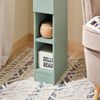 SoBuy FBT111-GR Nachttisch, MDF, Lackiert, Grün, 35 x 61 x 20 cm Bild 5