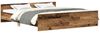 vidaXL Bettgestell ohne Matratze Altholz-Optik 160x200cm Holzwerkstoff 3328754 Bild 2