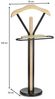 IDIMEX Herrendiener MATTEO, Herrendiener in Sonoma aus Metall und MDF stummer Diener mit Ablage Ho Bild 4