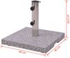Sonnenschirmständer Ständer Basis Quadrat 20kg 40818 Bild 5