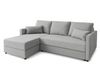 AX LIVING Sofa Klein mit Schlaffunktion Dolceo L Couch Hellgrau 226 cm Bild 2