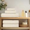 vidaXL Handtücher FROGN 2 Stk. Creme 50x100 cm 360 g/m² 136998 Bild 3