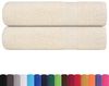 vidaXL Handtücher FROGN 2 Stk. Creme 50x100 cm 360 g/m² 136998 Bild 2