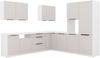 Winkelküche COMO 280x270 cm Küchenzeile Eckküche Einbauküche Küche Kaschmir beige matt + Weiß matt Bild 5
