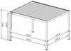 MIRADOR Pergola 88 Basic 3x3,6 Stahl & Aluminium Anthrazit verstellbares Lamellendach Bild 4