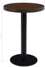vidaXL Bistrotisch Dunkelbraun 60 cm MDF 286422 Bild 5