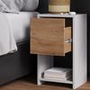 Nachttisch Evo Weiß/Goldkraft Eiche 2er Set Vicco Bild 4