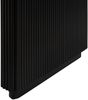 Esstisch oval Mango 180x90x76 schwarz lackiert / Marmor weiß BARCELONA #137 Bild 3