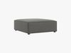 Micadoni Hocker Jodie 1-Sitzer Samt Bluvel Hellgrau Bild 2