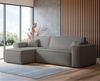 Selsey 'Scarlo' Ecksofa mit Schlaffunktion, Stauraum und Bouclé-Bezug, hellbraun, 83 x 244 x 145 cm Bild 3
