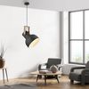 JUST LIGHT 15747-18 CUP 2.0 Pendelleuchte 30cm schwarz Holz E27 Bild 3