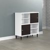 Trendteam 'Evolution' Regalschrank Click System, Holz weiß / wenge Lack, 90 x 99 x 38 cm Bild 5