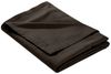 Mako Satin Bettlaken ohne Gummizug espresso braun 160x260cm Bild 4