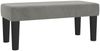 vidaXL Sitzbank Hellgrau 70x30x30 cm Samt 346638 Bild 2