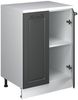 Kommode unter Schräge Rion Anthrazit Landhaus 60x81.6 cm ohne Schräge mit 2 Türen Vicco Bild 4