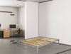 Dmora Alisto-Doppelbettgestell, orthopädisches Untergestell mit breiten Lattenrosten, 100 % Made in Italy, 160 x 190 x 31 cm Bild 2