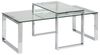 Satztische KATRINE, Glas/Chrom, ca. 115 cm Bild 3