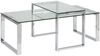 Satztische KATRINE, Glas/Chrom, ca. 115 cm Bild 4
