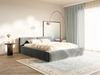Selsey 'Tilves Slim'Polsterbett 180x200 mit Bettkasten und Lattenrost, Velours, grau Bild 3