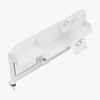 Schreibtisch-Organizer zum Anklemmen Sauda 114x68 cm Stahl Weiß [en. casa] Bild 3