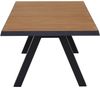 Siena Garden Tirana Dining Tisch 200x100 cm - Aluminium (matt anthrazit) & FSC-Teak Bild 3