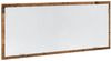 vidaXL LED-Badspiegel Altholz-Optik 100x8,5x37 cm Holzwerkstoff 856275 Bild 4