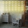 5er Set LED Lichterkette, Sternen-Design, Batterie, silber, L 165 cm Bild 2