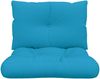 vidaXL Palettenkissen 2 Stk. Blau Stoff Bild 5