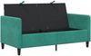 vidaXL Sofa mit Stauraum Türkis 152 x 78 x 87 cm Polyester 42036943 Bild 4