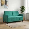 vidaXL Sofa mit Stauraum Türkis 152 x 78 x 87 cm Polyester 42036943 Bild 3