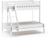 Etagenbett Karyl 208x158x175 Familienbett Massivholz Weiß Bild 2