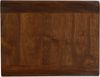 Flieks Schwebenachttisch aus Massivholz mit Schublade & offenem Regal, 45 x 32 x 25cm, Dunkelbraun Bild 5