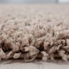 Hochflor Teppich Lux Läufer - 100x200 cm - Beige Bild 4