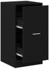 vidaXL Apothekerschrank Schwarze Eiche 40 x 41 x 77.5 cm Holzwerkstoff 869022 Bild 2