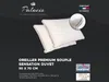 Vente-unique - AUXENCE Kopfkissen StoffStoff Weiß - B 50 cm x H 10 cm x L 70 cm Bild 2