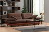 Sitzgruppe/Sofa Set - Wohnzimmergarnitur "Lunaria" 3+3+1-Braun Bild 5