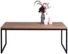 Couchtisch Beistelltisch IRINA 110x60 cm Eiche Massiv braun gebeizt Bild 2