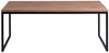 Couchtisch Beistelltisch IRINA 110x60 cm Eiche Massiv braun gebeizt Bild 4