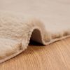 vidaXL Rutschfester Teppich aus Kunstkaninchenfell OLITE Taupe 42021748 Bild 5