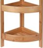 Bambus Badezimmer Badregal Eckregal Wandregal Regal 3 Etagen 23xH61cm Bild 3