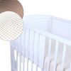 BabyLux Bettumrandung BabyLux Nestchen AIR Babybett Bettumrandung Umrandung Atmungsaktiv, Weiß_1x210cm Bild 4