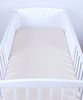 BabyLux Bettumrandung BabyLux Nestchen AIR Babybett Bettumrandung Umrandung Atmungsaktiv, Weiß_1x210cm Bild 3