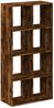 vidaXL Raumteiler-Bücherregal Räuchereiche 69,5x29x137,5 cm 858025 Bild 2