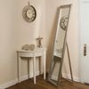 Traumhafter Standspiegel MIRA 180x45cm antik-silber Facette Holzrahmen Bild 3