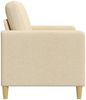 vidaXL Sofa mit Stauraum Creme 72 x 78 x 87 cm Polyester 42036870 Bild 5
