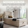 Best for Home Boxspringbett Boxspringbett Trinity K-11 SINGLE mit Bettkasten & Bonellfederkern (70x200 80x200 90x200 100x200 cm), verschiedene Liefermöglichkeiten, TOP Preis-Leistungs-Verhältnis Bild 3